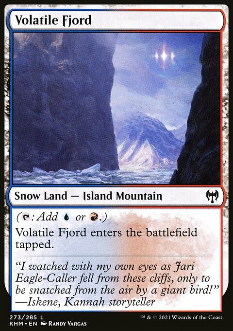 Volatile Fjord